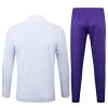 Real Madrid Trainings Sweatshirt Kwart-Zip 2025-26 Witte
